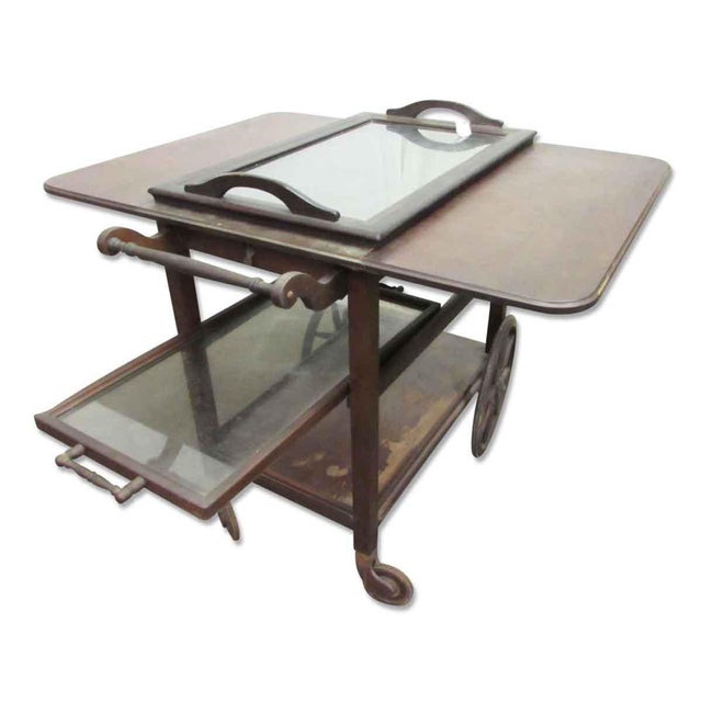 Antique Serving Cart Chairish