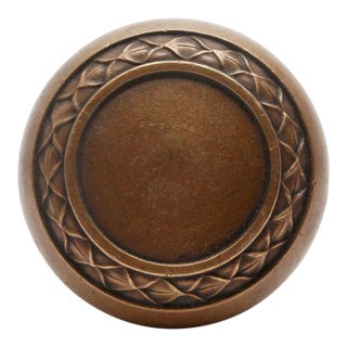 Antique Lockwood Brass Salona Entry Door Knob For Sale