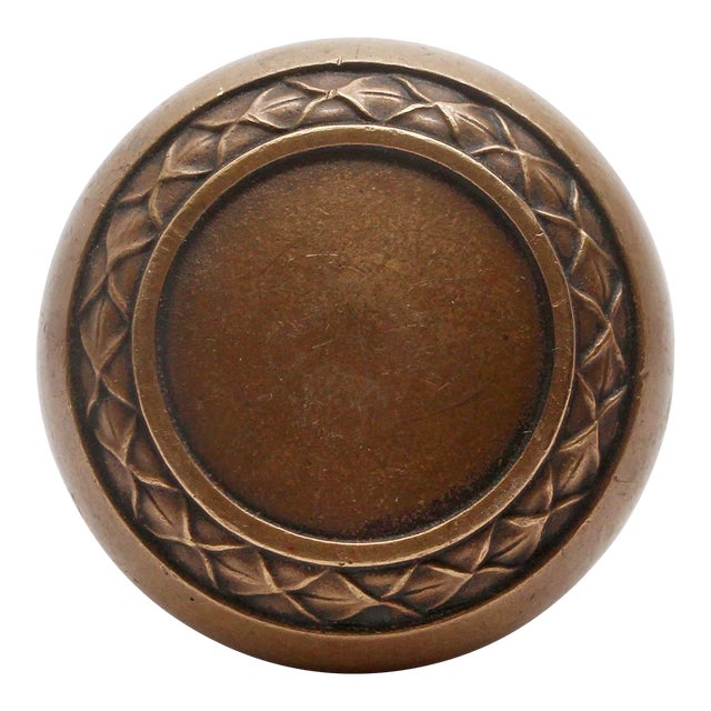 Antique Lockwood Brass Salona Entry Door Knob For Sale