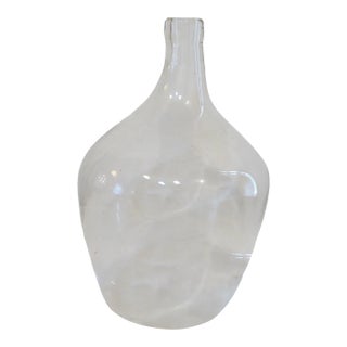 Antique Glass Demi-John Continental Bottle For Sale