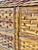 Vintage Woven Rattan Wicker Campaign Dresser For Sale - Image 9 of 12