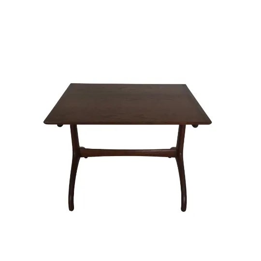 Late 19th Century Late 19th Century Heritage Henredon Table Horn Leg Side End Table For Sale - Image 5 of 11