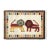 Vintage Gabbeh Lion Pictorials Polychromatic Wool Rug, by Rug & Kilim, Afghanistan For Sale