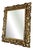 Florentine Mirror with Acanthus Leaf Carving Wood For Sale
