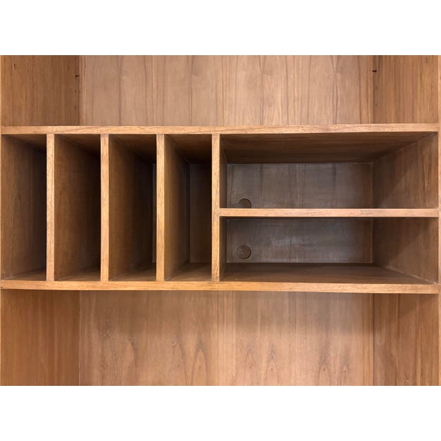 Wood Ironies Forte Custom Cabinet Office Desk For Sale - Image 7 of 12