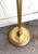 1970s Hollywood Regency Brass Flying Saucer Floor Lamp For Sale - Image 6 of 6