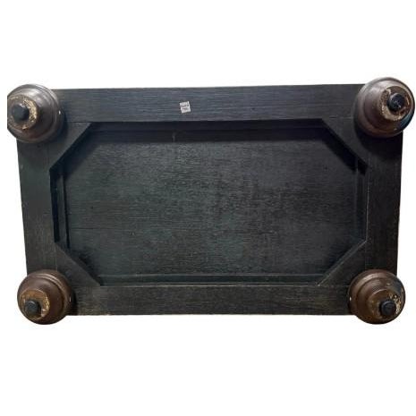 Mid 20th Century Woven Rattan Accent Cabinet Side Table Door Shelf Boho Golf For Sale - Image 4 of 6