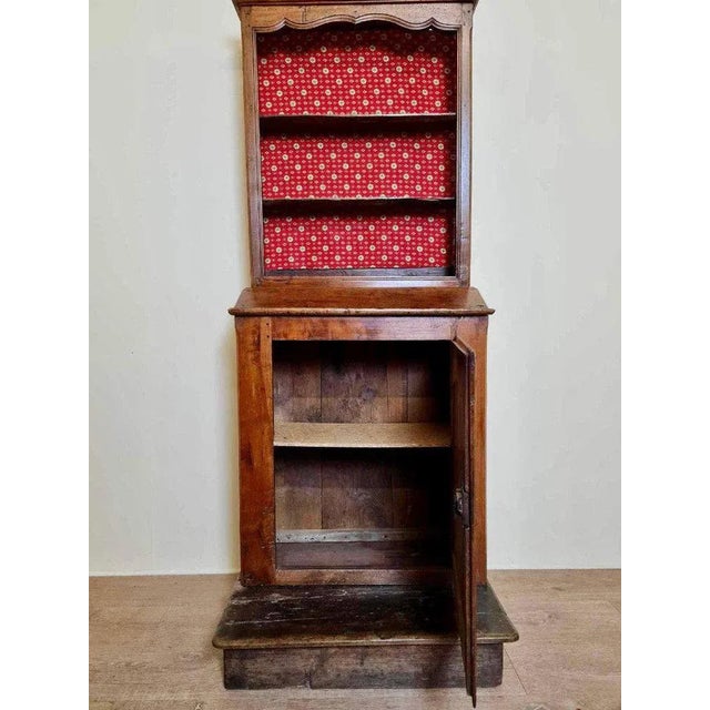 Louis XV Period Cabinet with Shelves For Sale - Image 4 of 10