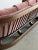 Pink Howard Furniture Sculptural Walnut Barrel-Back Sofa For Sale - Image 8 of 8