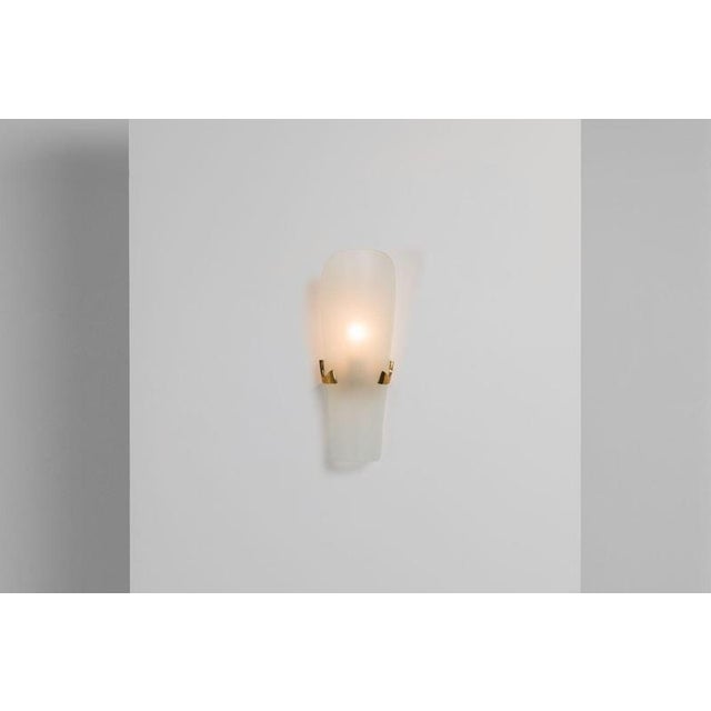 Model 1636 Sconce attributed to Max Ingrand for Fontana Arte, Italy, 1960s For Sale - Image 6 of 15