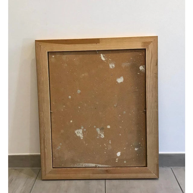 Winter View, Painting on Wood For Sale - Image 8 of 9