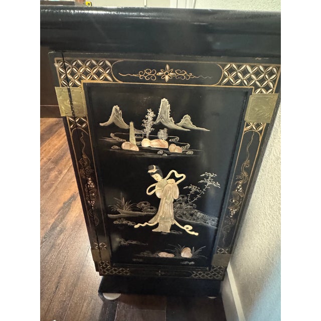 In 1970 while on business in Guam, I commissioned a well known Hong Kong furniture maker to build this chest and ship it...