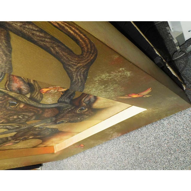 "Majestic Grace" by Luis Sottil Original Limited Edition Naturalismo on Canvas Hand Signed by the Artist Medium:...