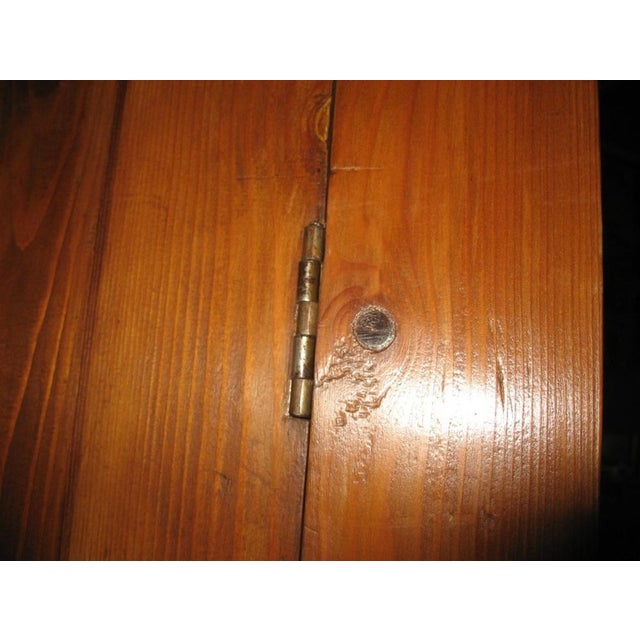Antique Corner Cabinet in Fir, 1890s For Sale - Image 6 of 18