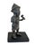 Vintage Benin Bronze Oba King Soldier Nigeria African 6.75 " H For Sale In New York - Image 6 of 6