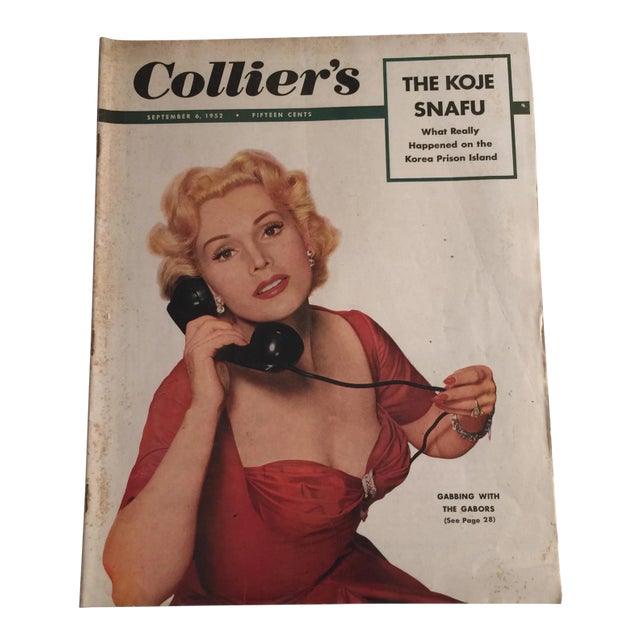 1952 Vintage Collier's Magazine For Sale