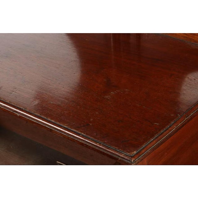 Late 19th Century Edwardian Mahogany Mirrored Hall Tree / Stand For Sale In Columbus - Image 6 of 9