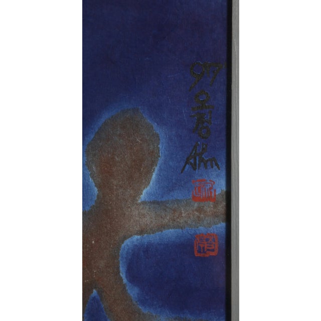 Flowers & Human, Bong-Kyu Ahn, Painting For Sale - Image 4 of 6