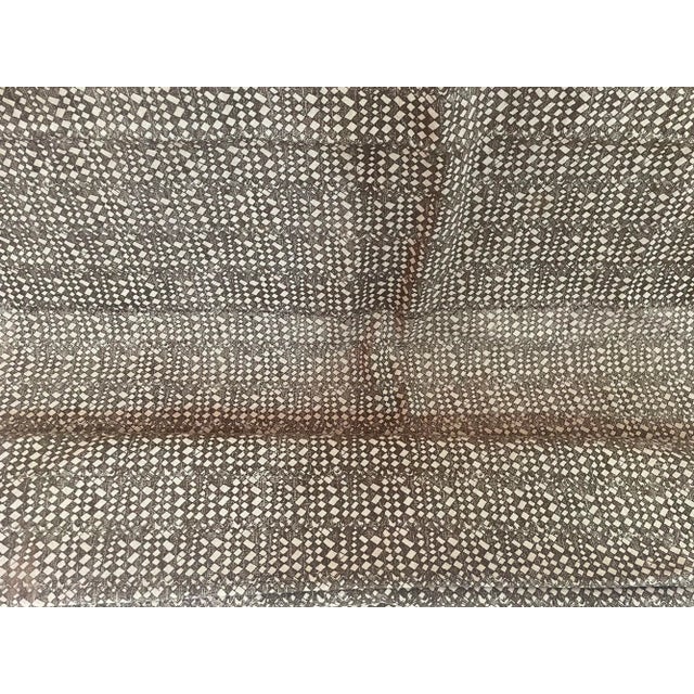 Textile African Batik Cloth Natural Hand-Woven Hand-Printed Cotton Fabric Ghana 10 Yards For Sale - Image 7 of 10