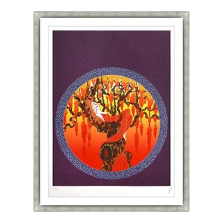 1980s Heat, Erté For Sale
