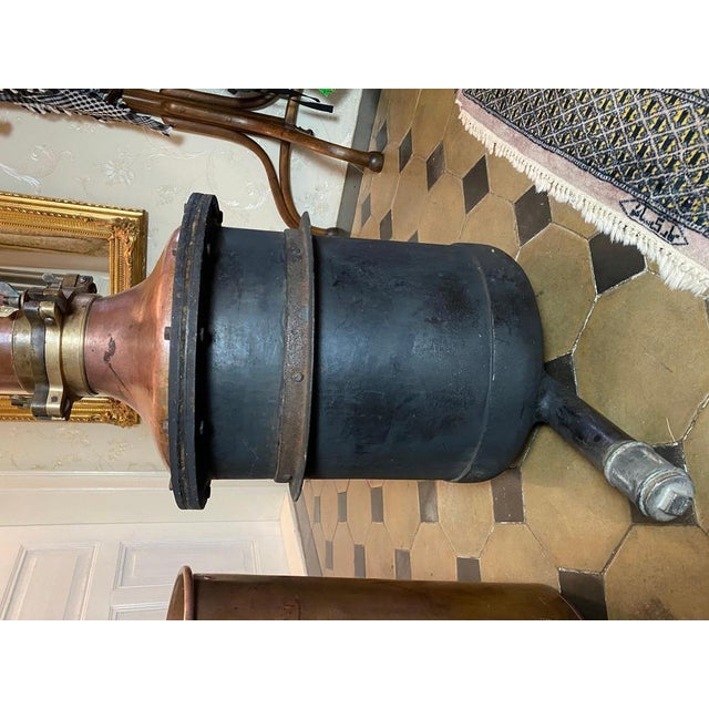 1900 - 1909 Distillation Column in Copper, 1900 For Sale - Image 5 of 13