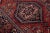 Red Vintage Handmade Persian Red Medallion Wool Rug 4'3" X 7'2" For Sale - Image 8 of 11