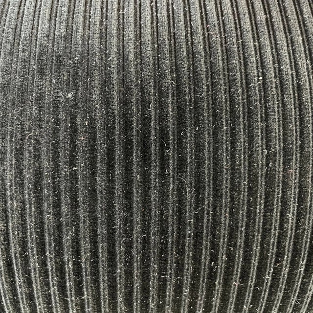 Black Corduroy 3-Seater Soriana Sofa by Afra & Tobia Scarpa for Cassina, 1972 For Sale - Image 12 of 13