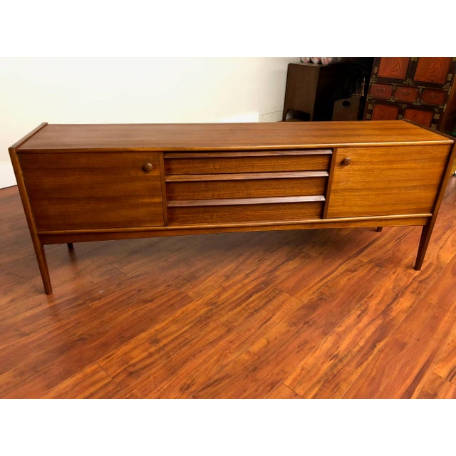 A. Younger Ltd. Vintage Teak Sideboard / Room Divider For Sale - Image 13 of 15