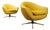 Swivel Armchairs by Carl Eric Klote for Overman MFG, Set of 2 For Sale