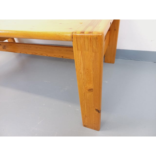 Large Vintage Coffee Table in Pine, 1990s For Sale - Image 14 of 17