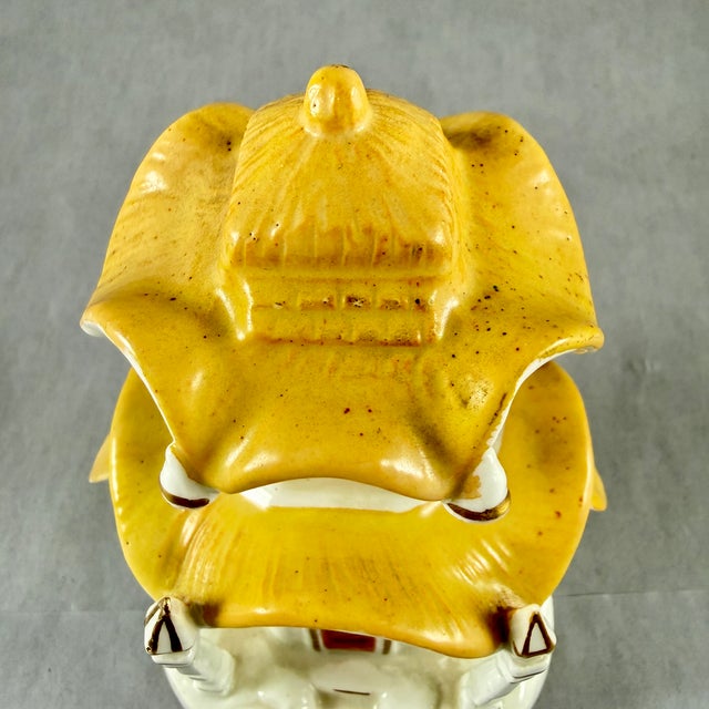 Staffordshire Thatched Roof Cottage Pastille Burner For Sale - Image 11 of 12