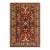Southwestern Super Kazak Red/Gold Wool Rug - 3'11'' X 6'2'' For Sale