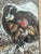 Victorian 19th Century Gouache Water Color Painting Wintering Birds in Snow For Sale - Image 3 of 6