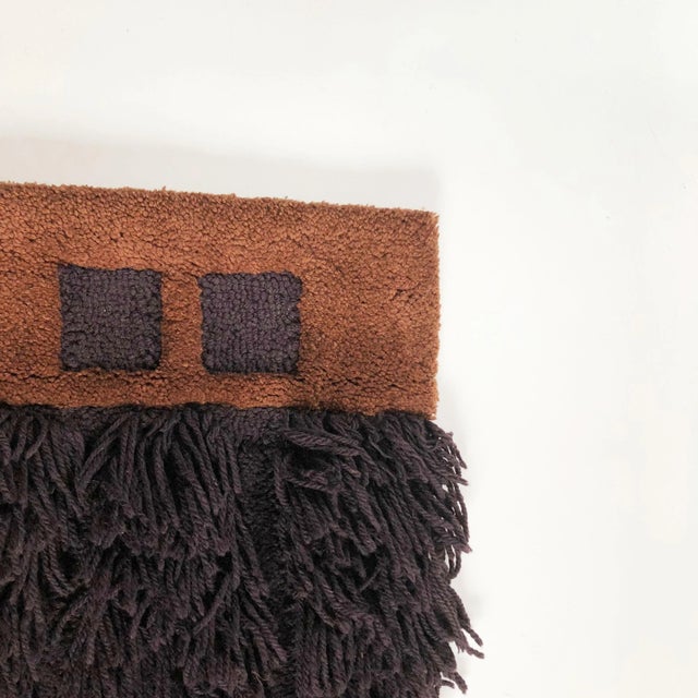 Modernist LJ6 Wall Rug by Ewald Kröner for Hackhausen Castle, Germany, 1970s For Sale - Image 6 of 18