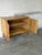 Oak Two-Door Storage Cabinet With Reeded Detail Mid-Century Modern 1970s For Sale - Image 9 of 11
