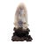 Chinese Carved Agate Guanyin Figure on Custom Stand - Goddess of Compassion For Sale