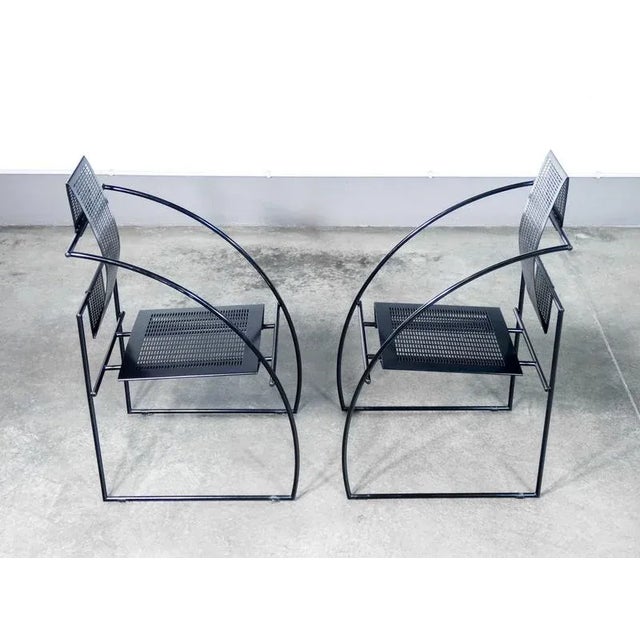 Metal Quinta Chairs by Mario Botta for Alias, Set of 2 For Sale - Image 7 of 18