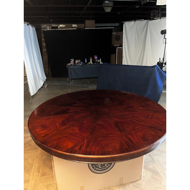 Traditional 72 Inch Round Dining Table For Sale - Image 16 of 18