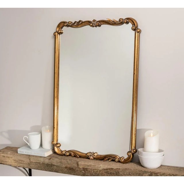 Brianna MIRROR, Antique Gold Chairish