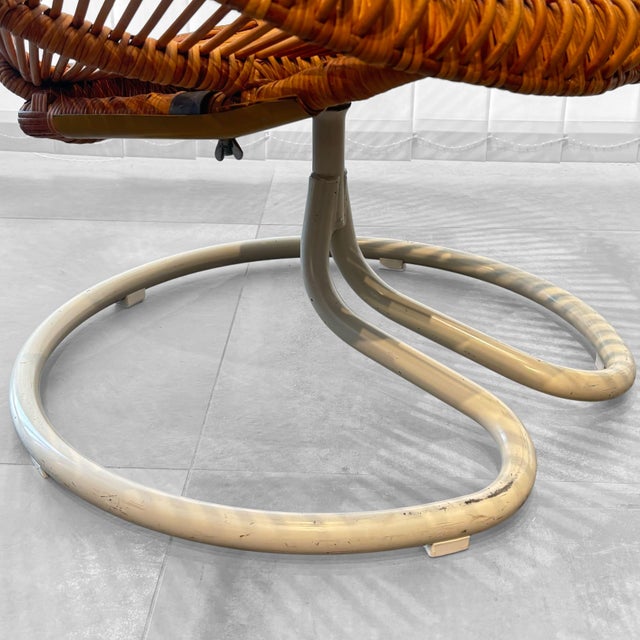 Mid-Century Modern Swivel Easy Chair from Göte Möbler, Sweden, 1960s For Sale - Image 17 of 18