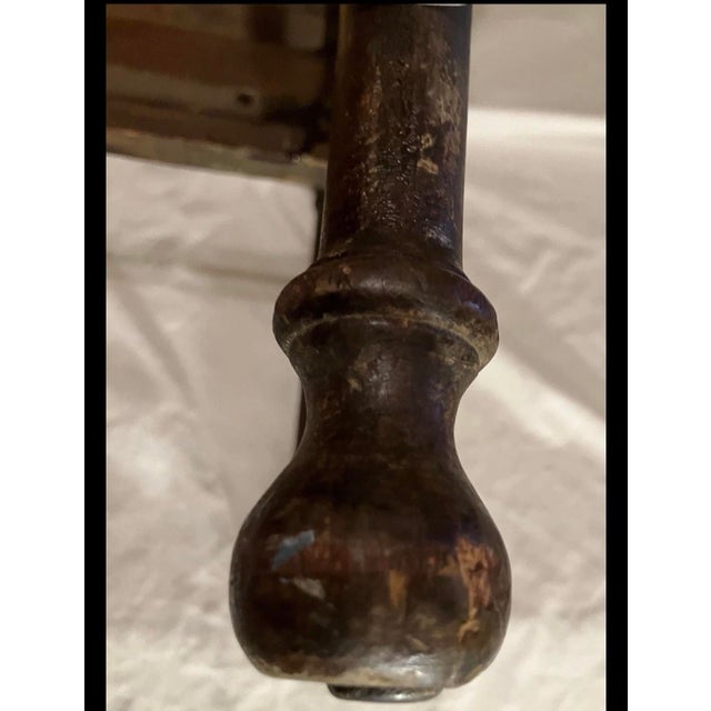 Antique 1850 Victorian Sitting Bench For Sale In Greenville, SC - Image 6 of 10