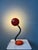 Vintage Spage Age Red Flexible Table Lamp For Sale - Image 6 of 11