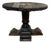 Dos Gallos, Inc. Antique Rustic Wagon Wheel & Custom Cedro Wood Base For Sale