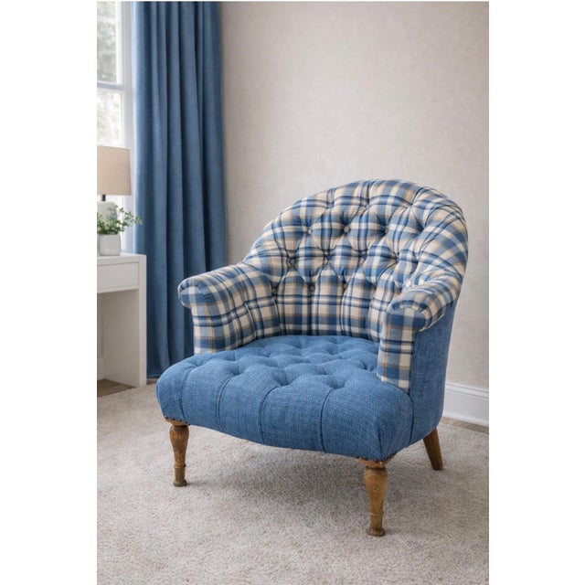 Comfortable and exceptionally well-made this chair reflects the craftsmanship of the mid 20th century furniture...