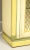 Antique White Thomasville 1960's Neoclassical Painted Curio Display Cabinet For Sale - Image 8 of 12