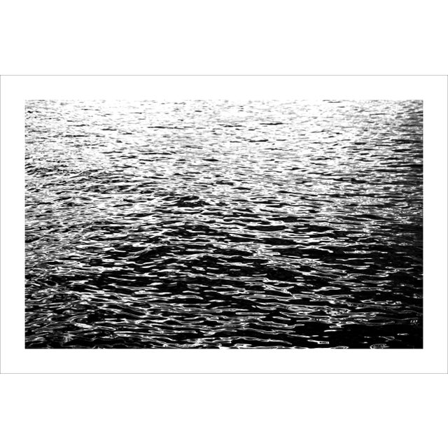 2021 "Calming Sea Ripples" Contemporary Minimalist Coastal Abstract Giclée Print For Sale