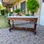 Traditional Large Mahogany Console Table with Carrara Marble Top, 1820 For Sale - Image 3 of 11