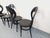 Vintage Mouette Chairs in Black Wood from Baumann, 1960s, Set of 4 For Sale - Image 12 of 18