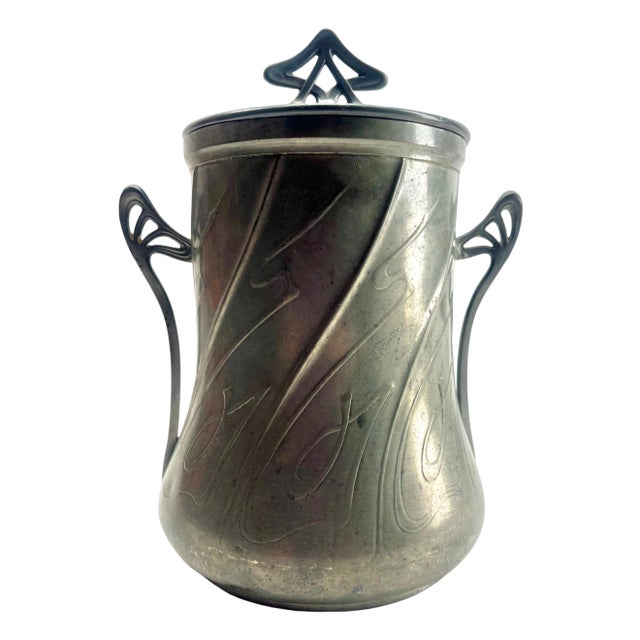 Art Nouveau Cookie Tin from C. Kurz & Company, 1930 For Sale