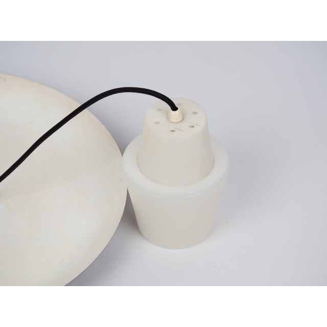 Black Vintage Pendant Lamp by Bent Karlby for Lyfa, Denmark, 1960s For Sale - Image 8 of 14